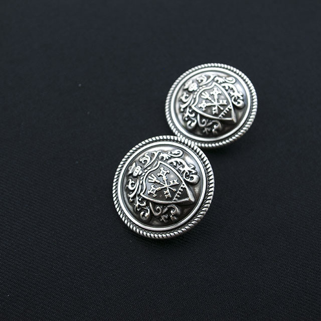 メタルエンブレムボタン