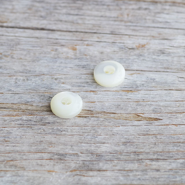 【ドーナツボタン】高瀬貝 貝ボタン#bt120 2穴10mm