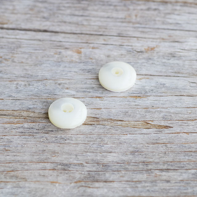 【ドーナツボタン】高瀬貝 貝ボタン#bt120 2穴11.5mm