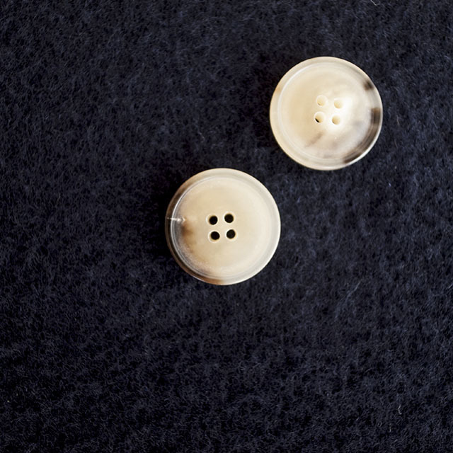 スーツ用ボタンセット 本水牛(ホーン)ボタン 14mm＆19mm | 貝ボタン
