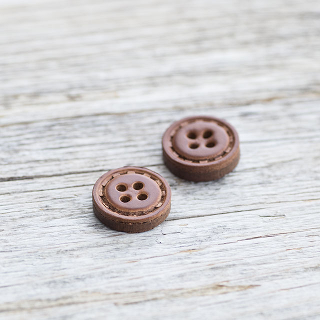 レザーボタン 15mm |革ボタンの卸通販 《タカシマ》