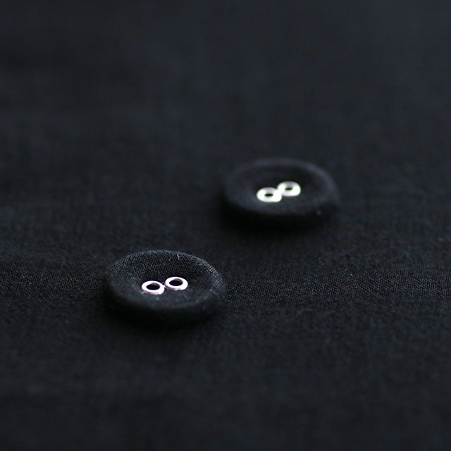 リネンくるみボタン