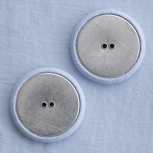 リネンくるみボタン