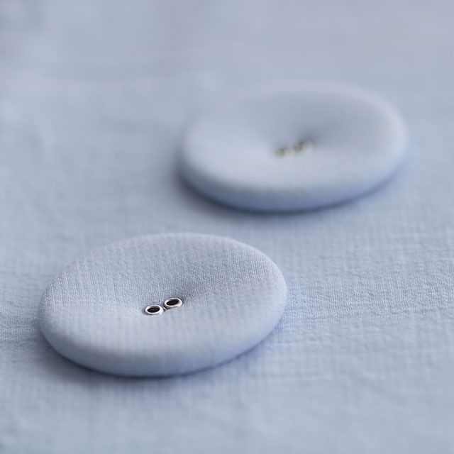 リネンくるみボタン