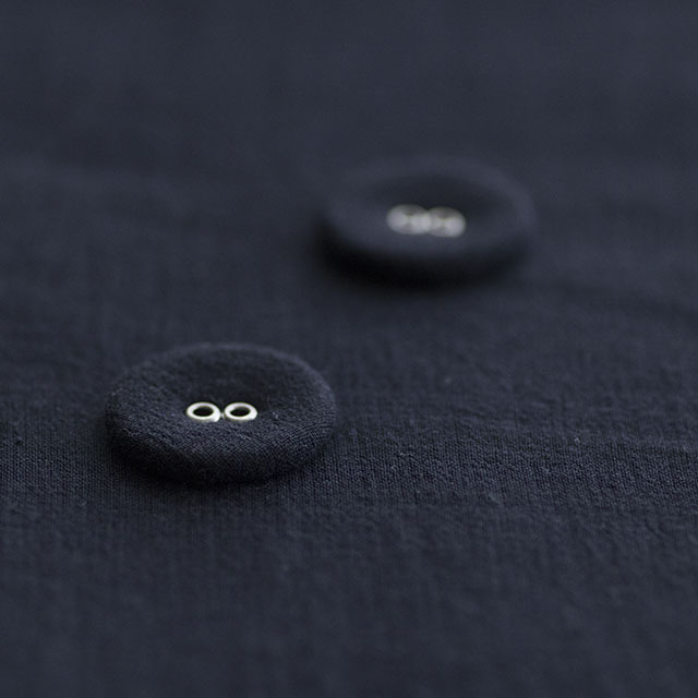 リネンくるみボタン