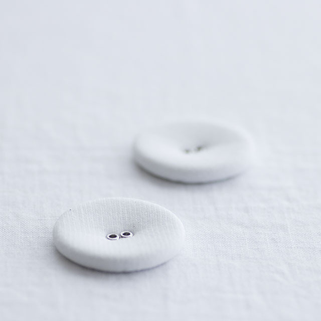 リネンくるみボタン