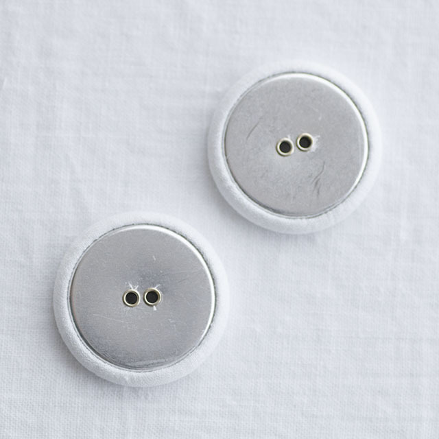 リネンくるみボタン