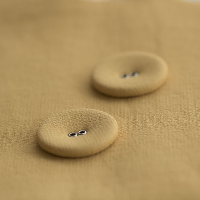 リネンくるみボタン