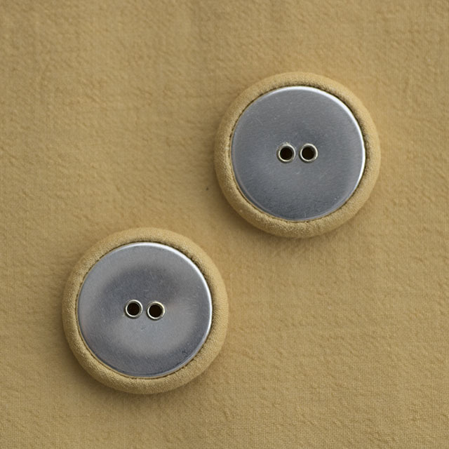 リネンくるみボタン