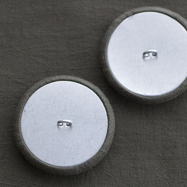 平くるみボタン