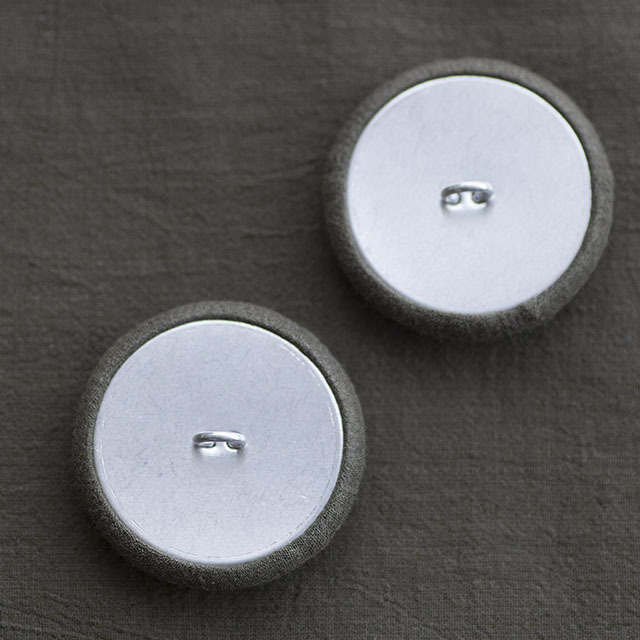 平くるみボタン