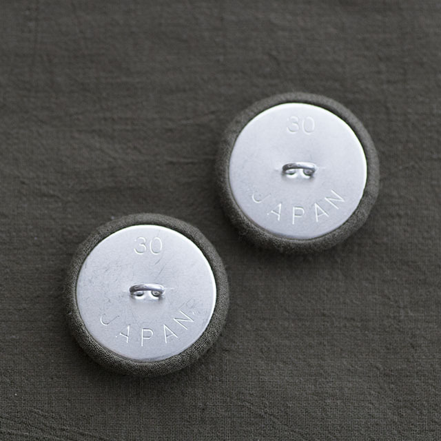 平くるみボタン