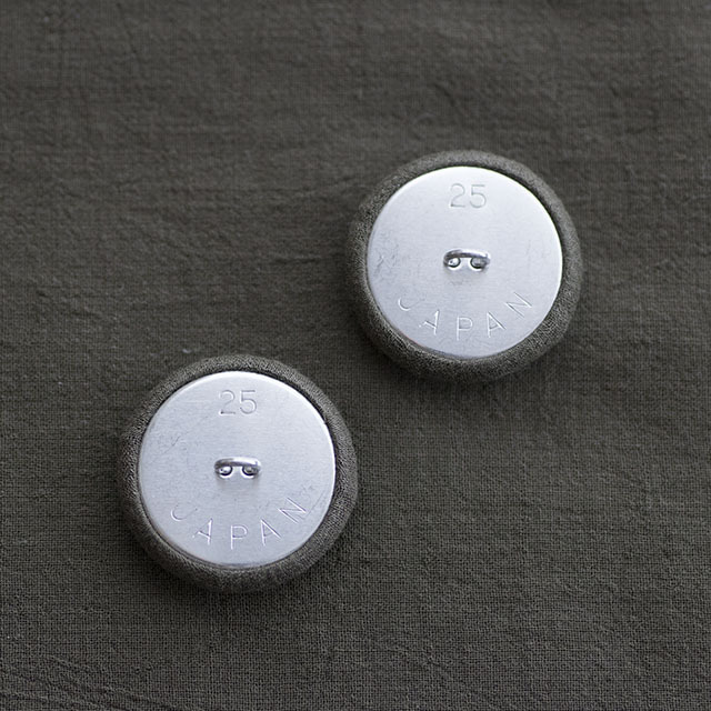 平くるみボタン