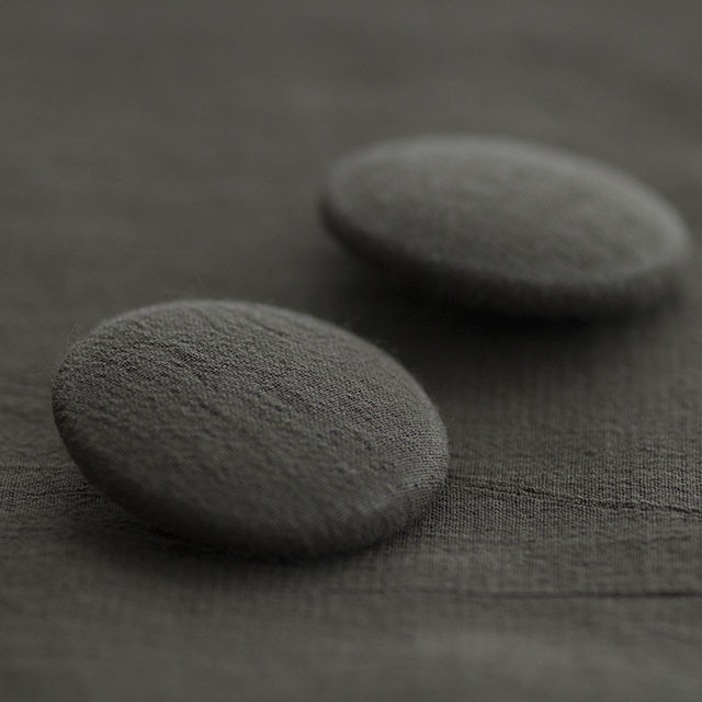 平くるみボタン