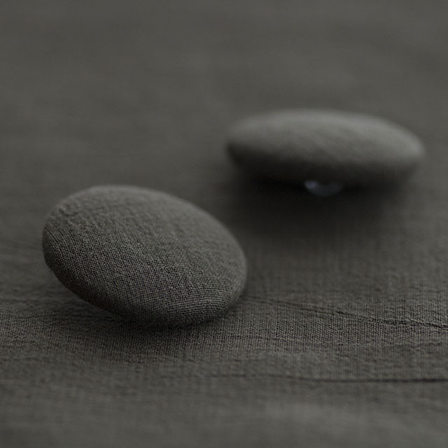 平くるみボタン