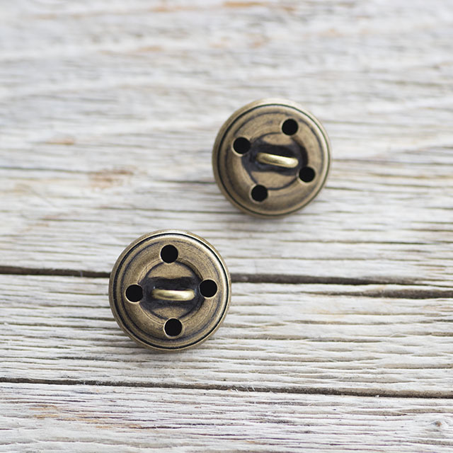 薩摩ボタン 15mm 8個セット- 金彩 薩摩ボタン15mm 8個 セット- 虫シリーズ 九谷焼