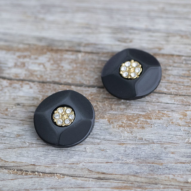 レトロビジューボタン 20mm |ビジューボタンの卸通販 《タカシマ》