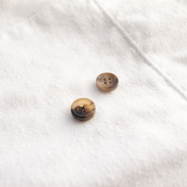 本水牛(ホーン)ボタン 9mm | 貝ボタン□タカシマ□