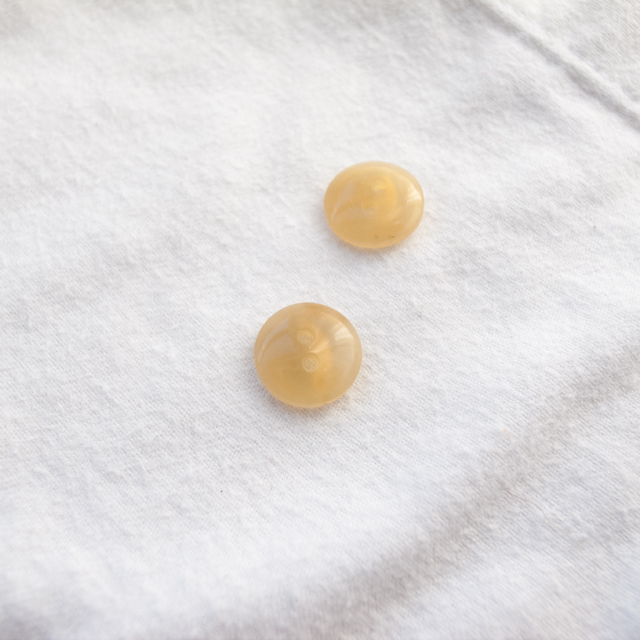 本水牛(ホーン)ボタン 13mm | 貝ボタン□タカシマ□
