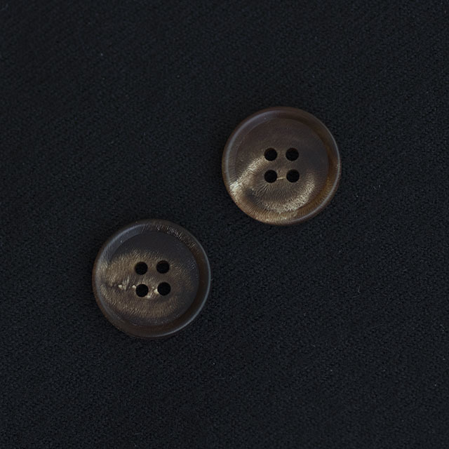 本水牛ボタン 15mm <本水牛ボタン卸通販 タカシマ＞