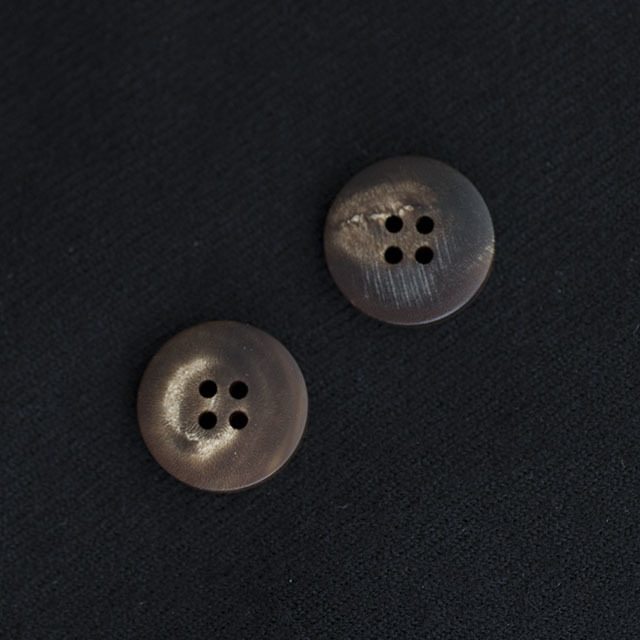 本水牛ボタン 15mm <本水牛ボタン卸通販 タカシマ＞