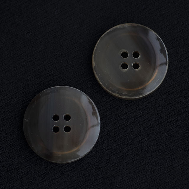 薩摩ボタン 15mm 8個 セット 水牛調ボタン 2800 13～25mm - 「ボタンのTSUKASA」ボタン通販の