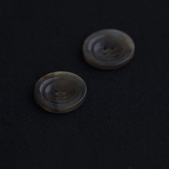 板水牛ボタン 15mm | タカシマボタン