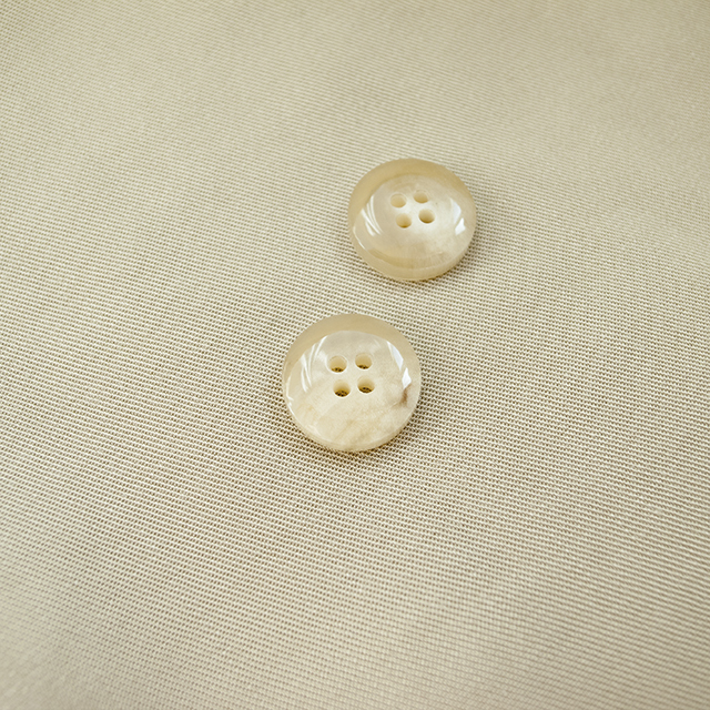 本水牛(ホーン)ボタン 15mm | 貝ボタン□タカシマ□