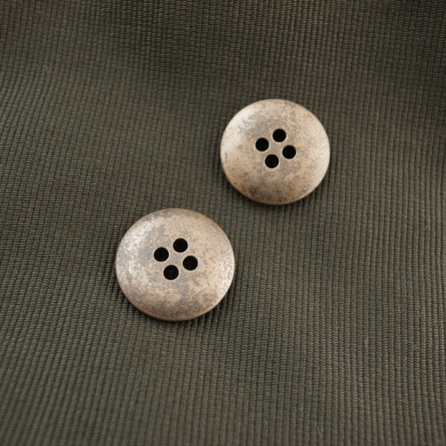 ミリタリーボタン 18mm <メタルボタン卸通販 タカシマ＞