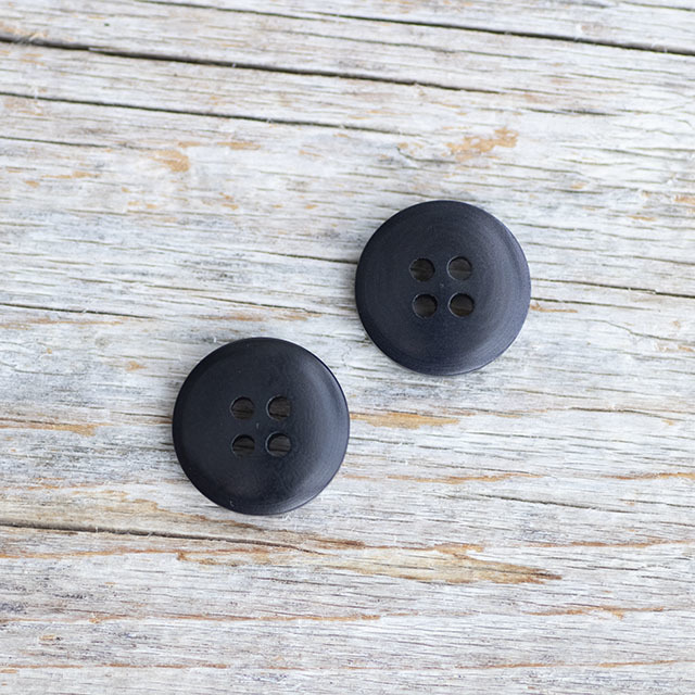 スーツ用ボタンセット 本水牛ボタン 15mm＆20mm | タカシマボタン