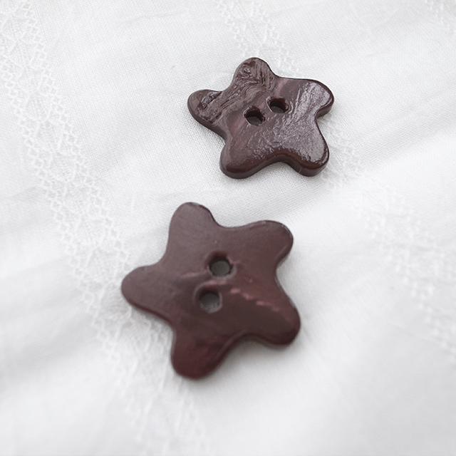 アワビ貝染ボタン