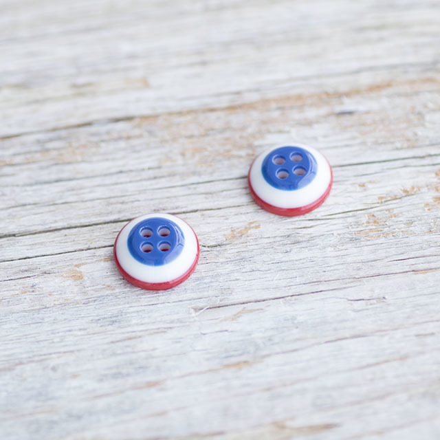 フランス国旗ボタン