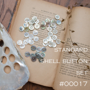 【貝ボタン定番セット】#00017 10mm 各10個 *初めての方にもおすすめセット