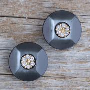 【ほぼ未使用】GoWest&Key　ショップコート　コンチョボタン コートボタン 35mm コート用ボタンの卸通販 《タカシマ》