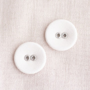 リネンくるみボタン（2つ穴くるみボタン）くるみボタンの卸通販