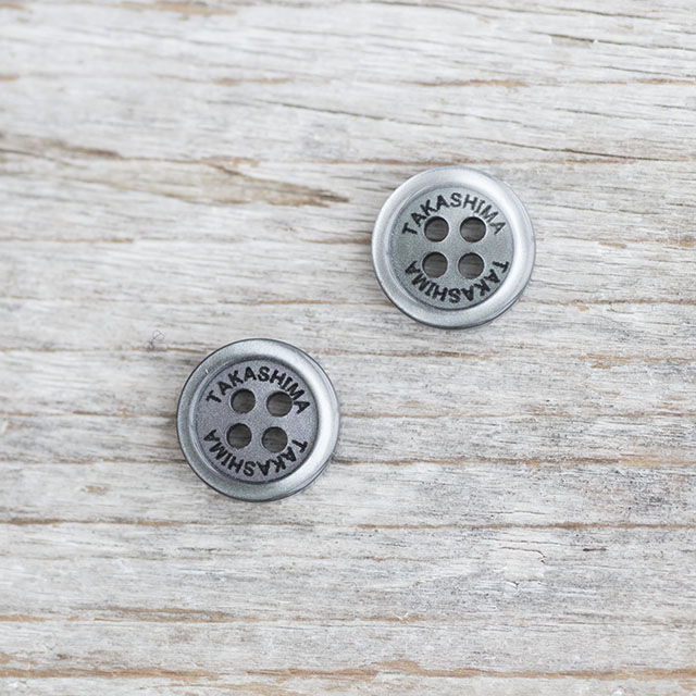 【名入れボタン（ネーム入れボタン）セット】ES200 11.5mm C/#09黒　合計100個セット