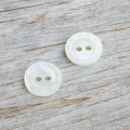 【丸型(デザイン ステッチ)】高瀬貝ボタン#bt036 2穴11.5mm