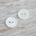 【丸型(デザイン ステッチ)】高瀬貝ボタン#bt036 2穴13mm