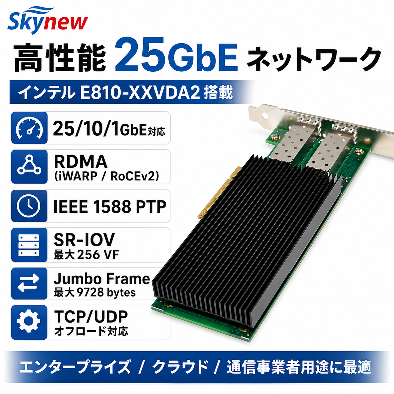 Skynew ST7341 有線LANカード 商品画像