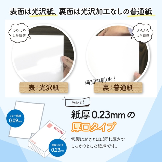 0.23mmの厚口タイプ