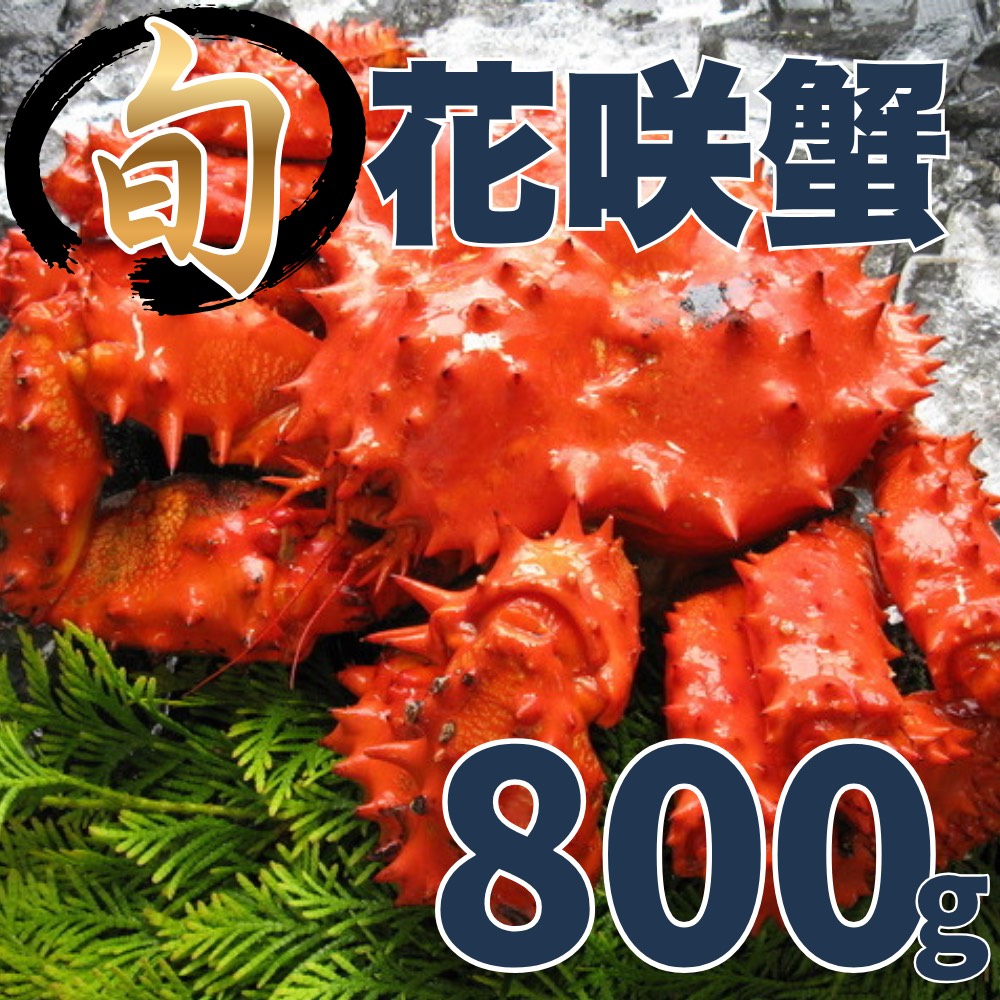 【業務用】花咲ガニ 800g前後 1尾