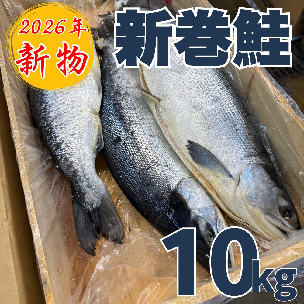 【業務用】新巻鮭 10kg5～6尾 ｜ 1kg￥2,590
