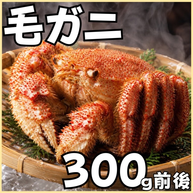 【業務用】北海道産 毛ガニ 300g前後