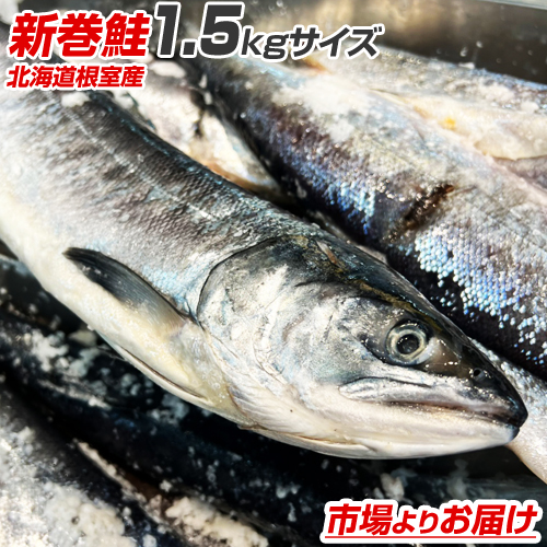【業界最安値】 新巻鮭 姿 1.5kg前後 塩鮭 人気ランキング1位獲得