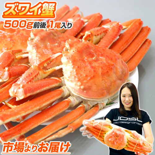 北海道産 オオズワイガニ 1尾500g前後