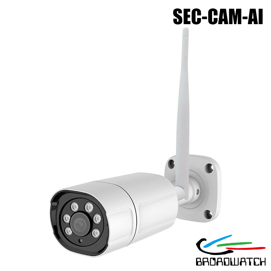 【SEC-CAM-AI】AI認識機能付き防犯カメラ（返品不可）