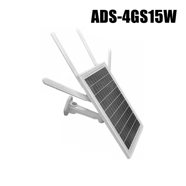 【ADS-4GS15W】ソーラーパネル一体型 4G SIMルーター（返品不可）