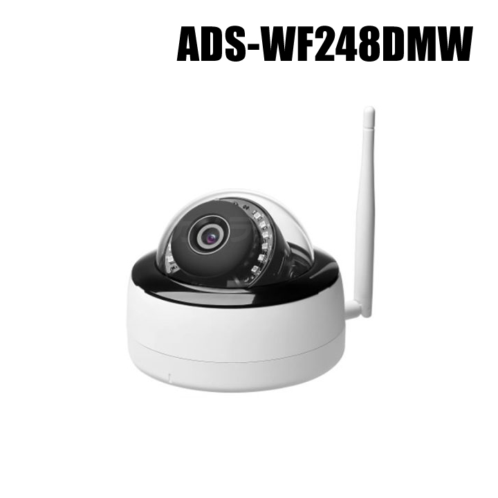 【ADS-WF248DMW】ネットがなくてもOK Wi-Fiダイレクト対応 248万画素SDカード録画 赤外線防雨型 Wi-Fiカメラ（返品不可）