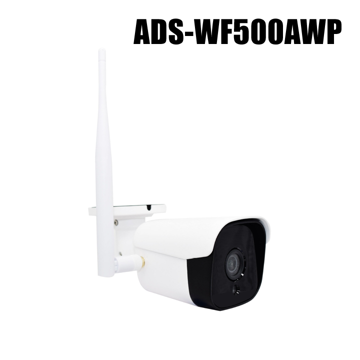 【ADS-WF500AWP】ネットがなくてもOK Wi-Fiダイレクト対応 500万画素SDカード録画 赤外線防雨型 Wi-Fiカメラ（返品不可）