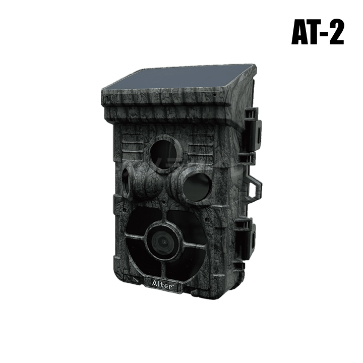 【AT-2】キャロットシステムズ製  乾電池・ソーラーバッテリー センサーカメラ（代引不可・返品不可）